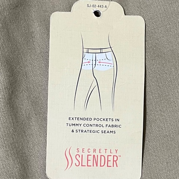 St John's Bay Women’s Capris, mid rise, slender fit, size 14, new with tags - Picture 7 of 15